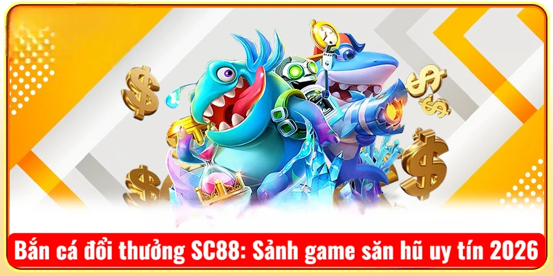 Bắn cá đổi thưởng SC88: Sảnh game săn hũ uy tín 2026