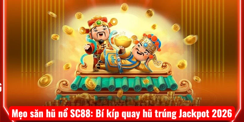 Mẹo săn hũ nổ SC88: Bí kíp quay hũ trúng Jackpot 2026